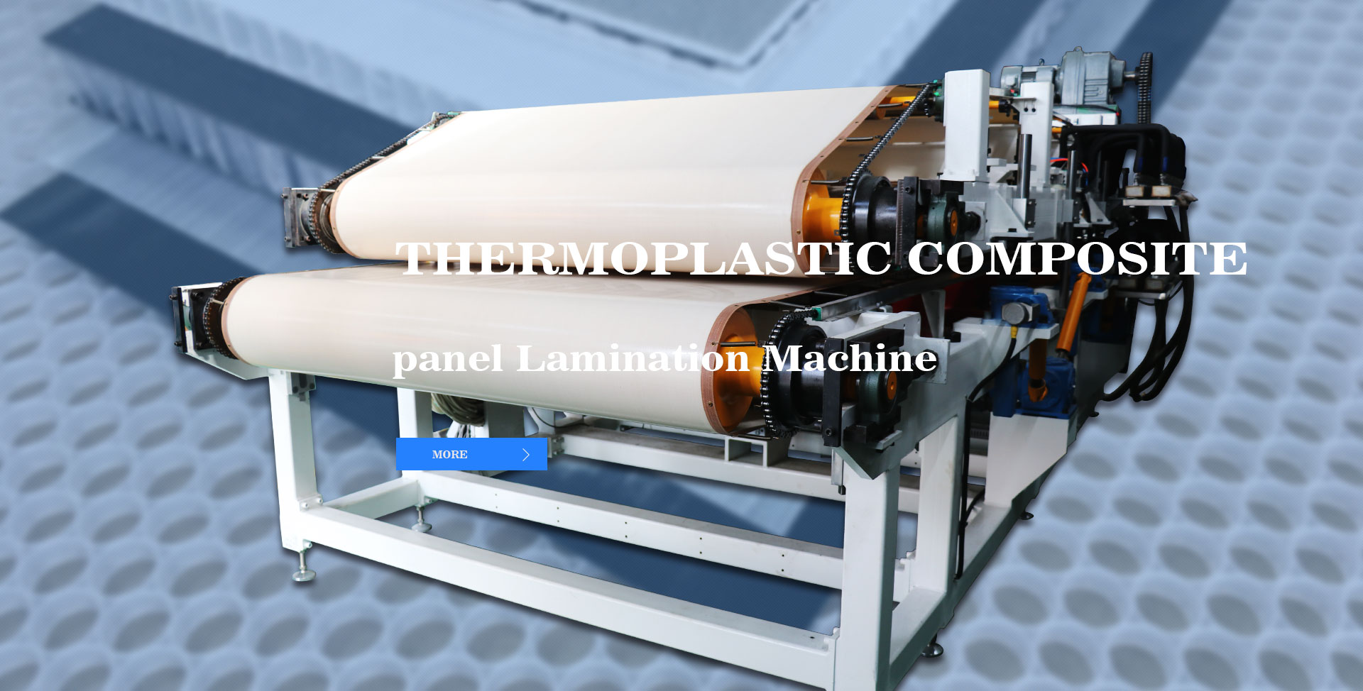 Thermoplastic composite panel Lamination Machine